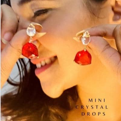 Mannara chopra x PERLE ( Bigg boss 17) - Mini Crystal drops