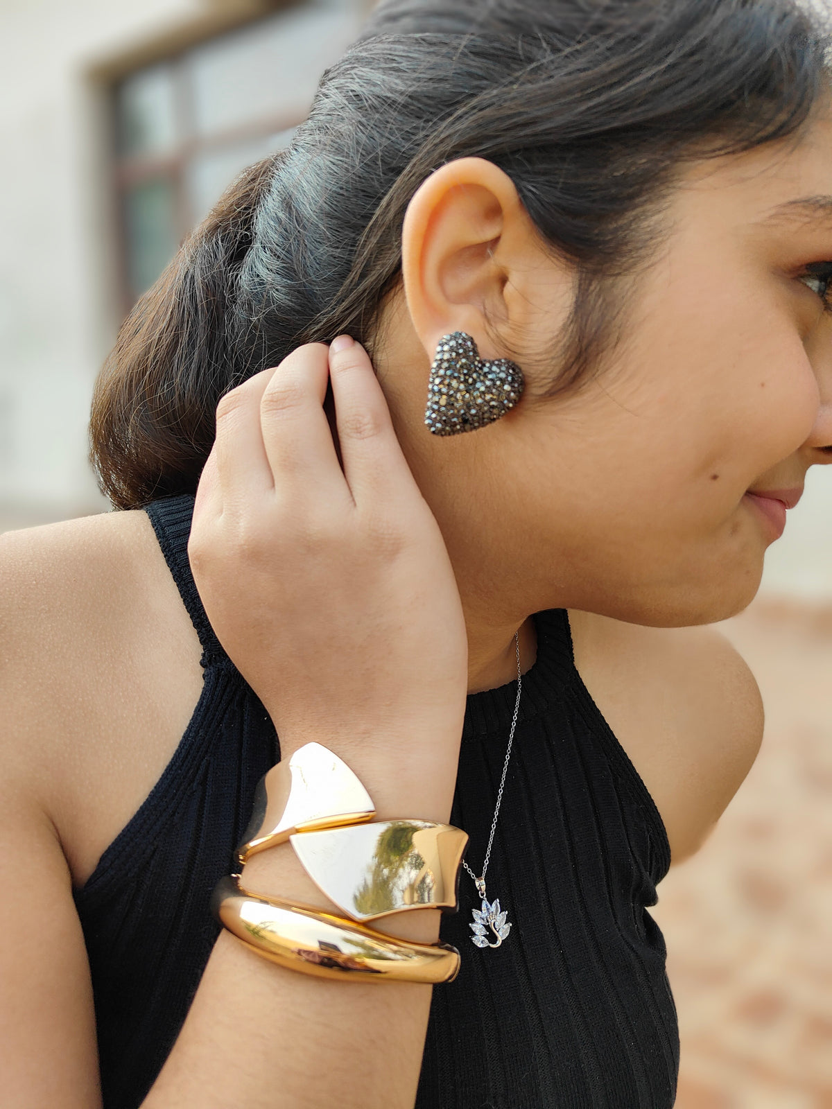 Studded Hearts