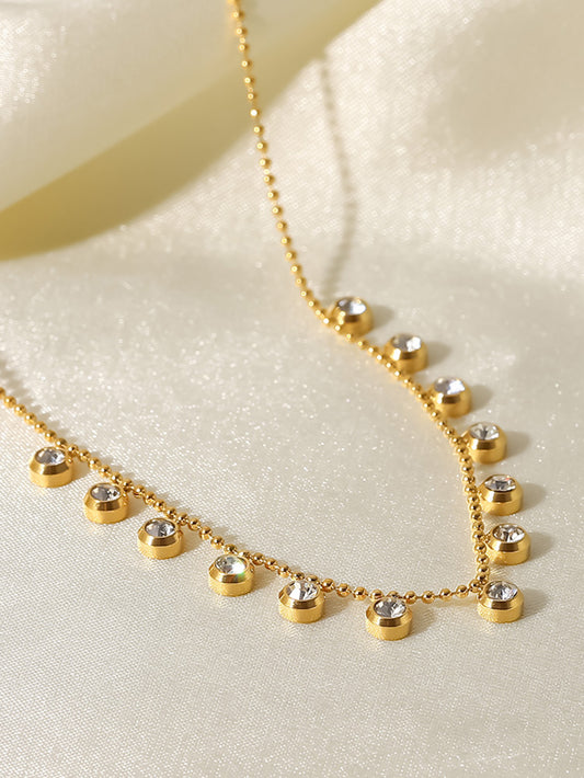 Linea Luxe :  18k PVD plated necklace