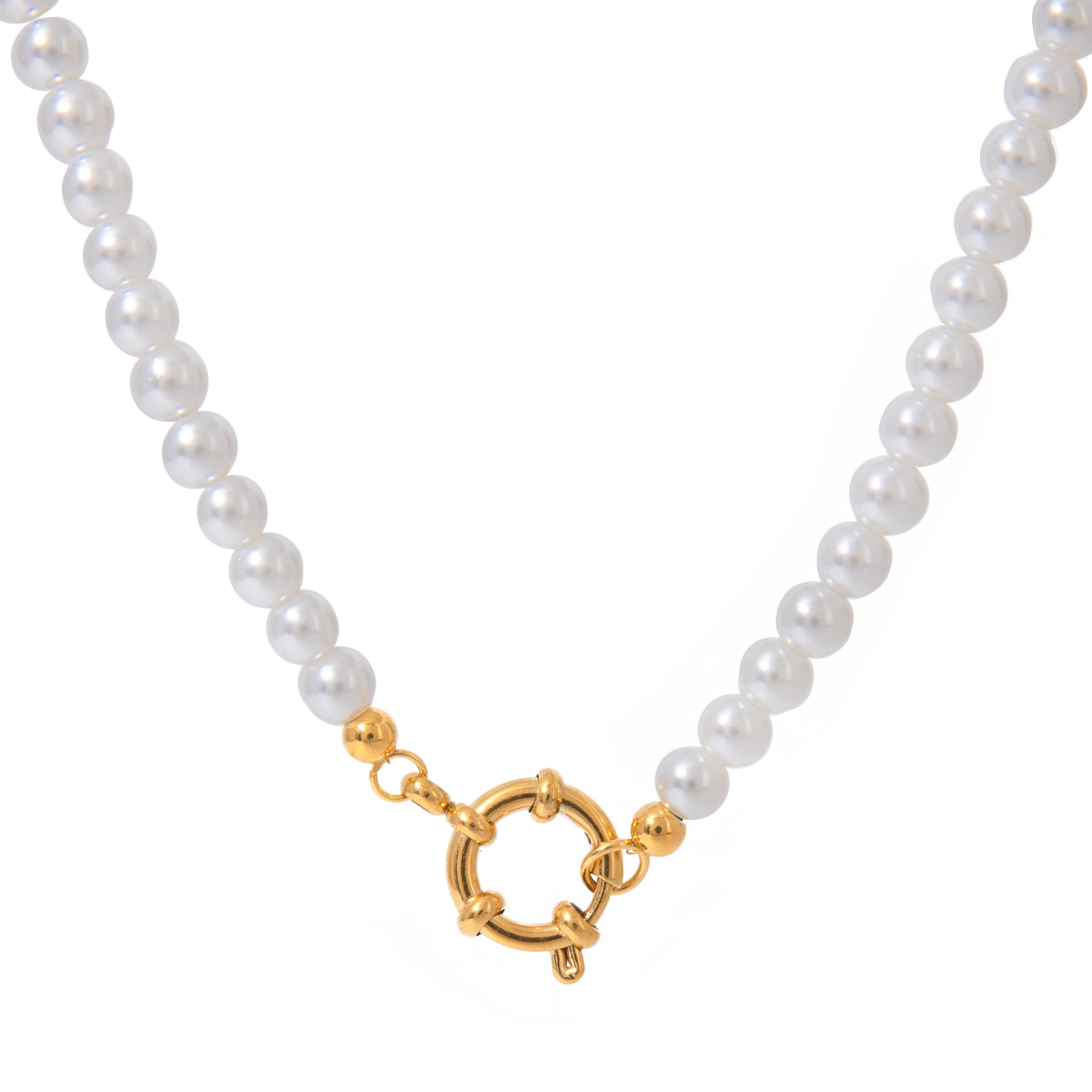 Noir Band : Timeless pearl necklace