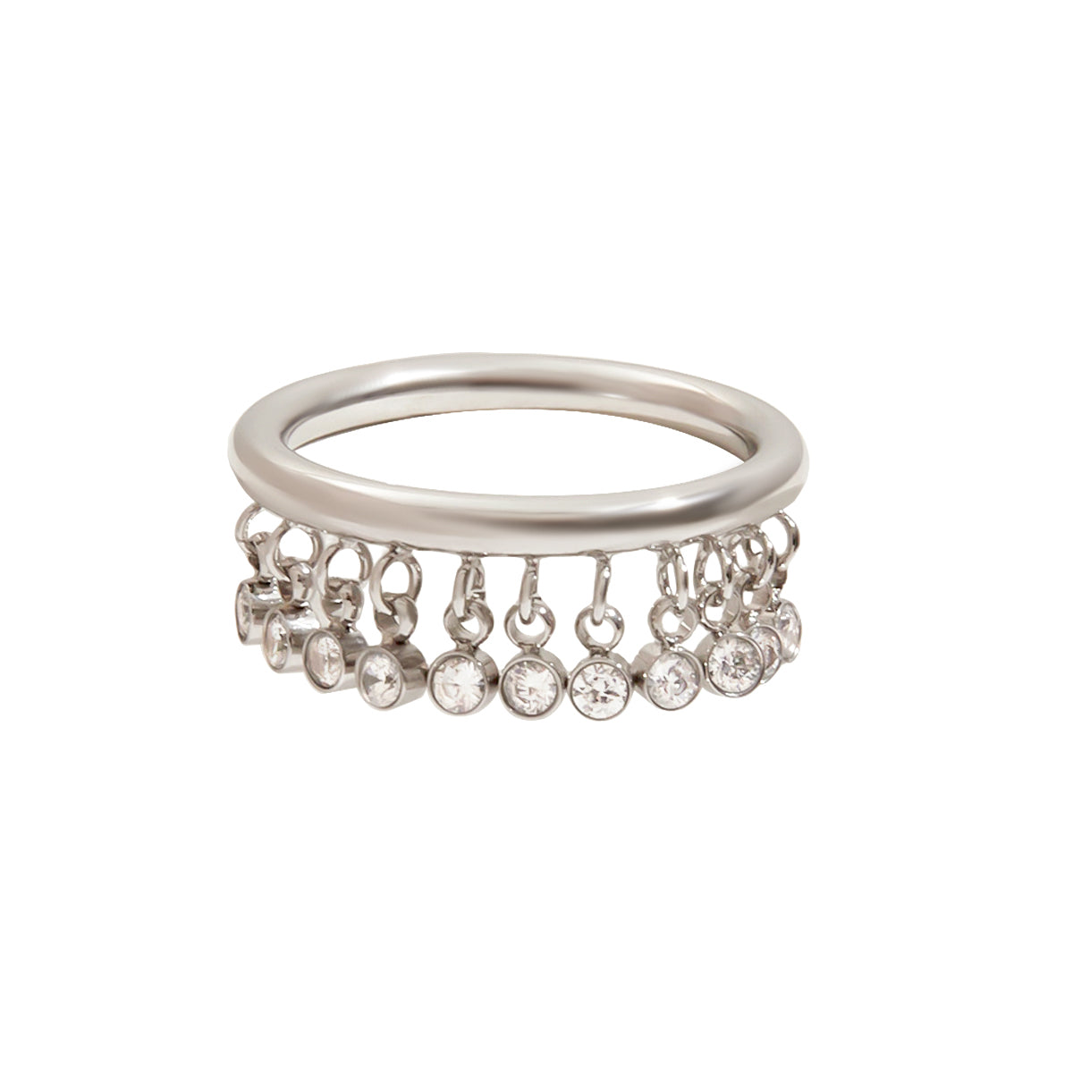 Sage Trace :  18k PVD plated ring