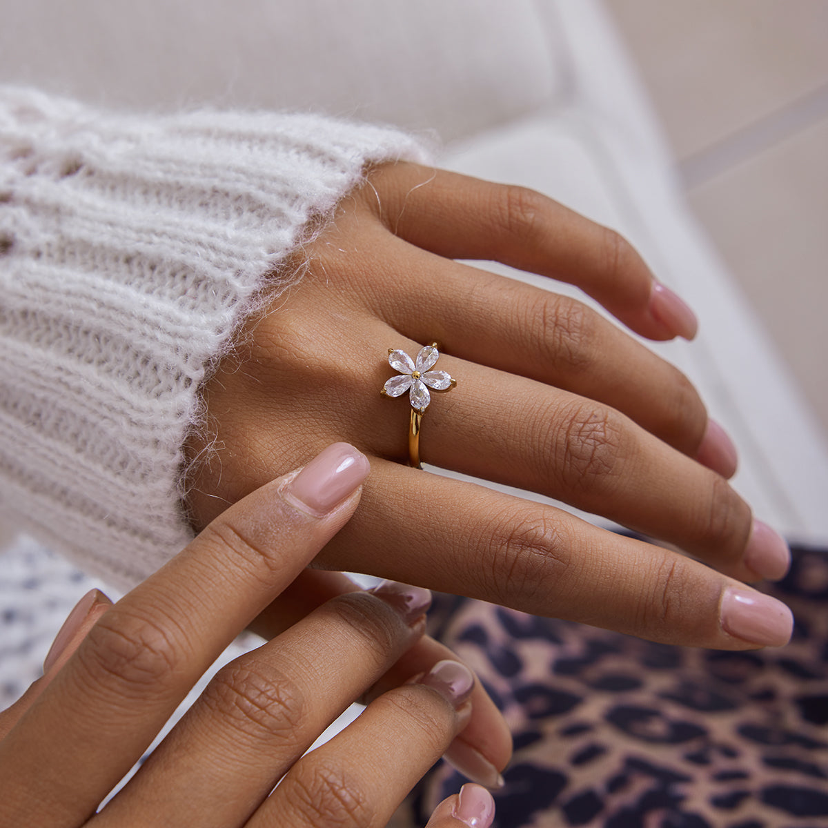 Blush Ray Ring