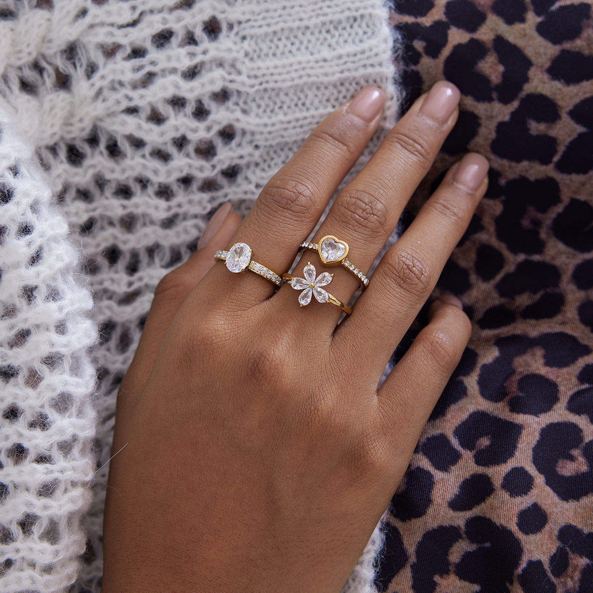 Blush Ray Ring
