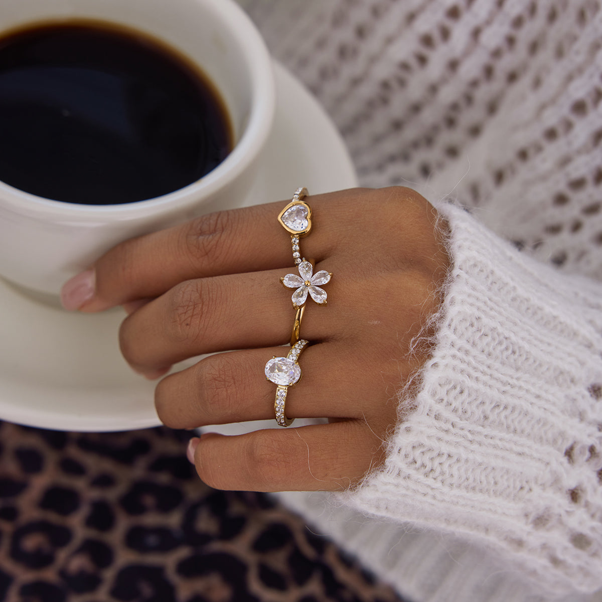 Blush Ray Ring