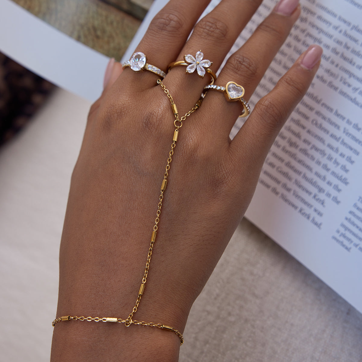 Blush Ray Ring