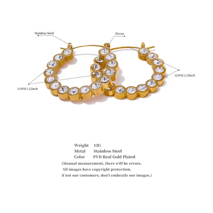 Moon Tide Hoop