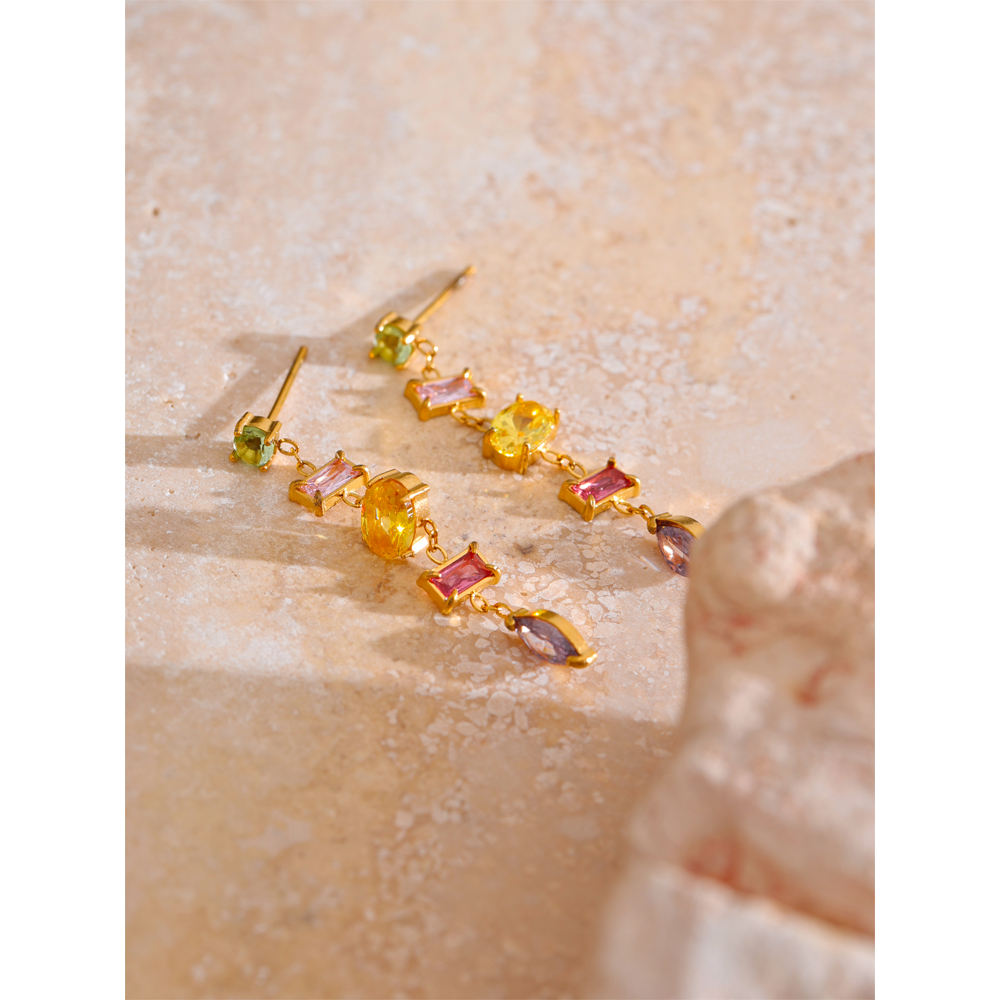 Oro Drop Earrings