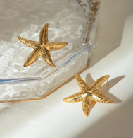 Starfish Stud earring